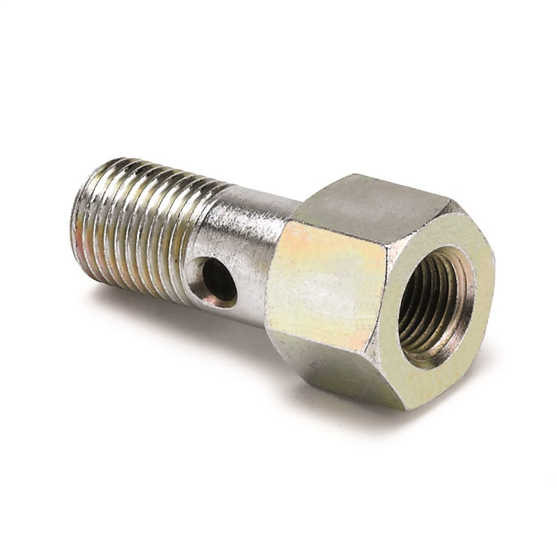 Autometer 12mm Bonjo Bolt to 1/8in NPTF Honda Fuel Press-tuningsupply.com