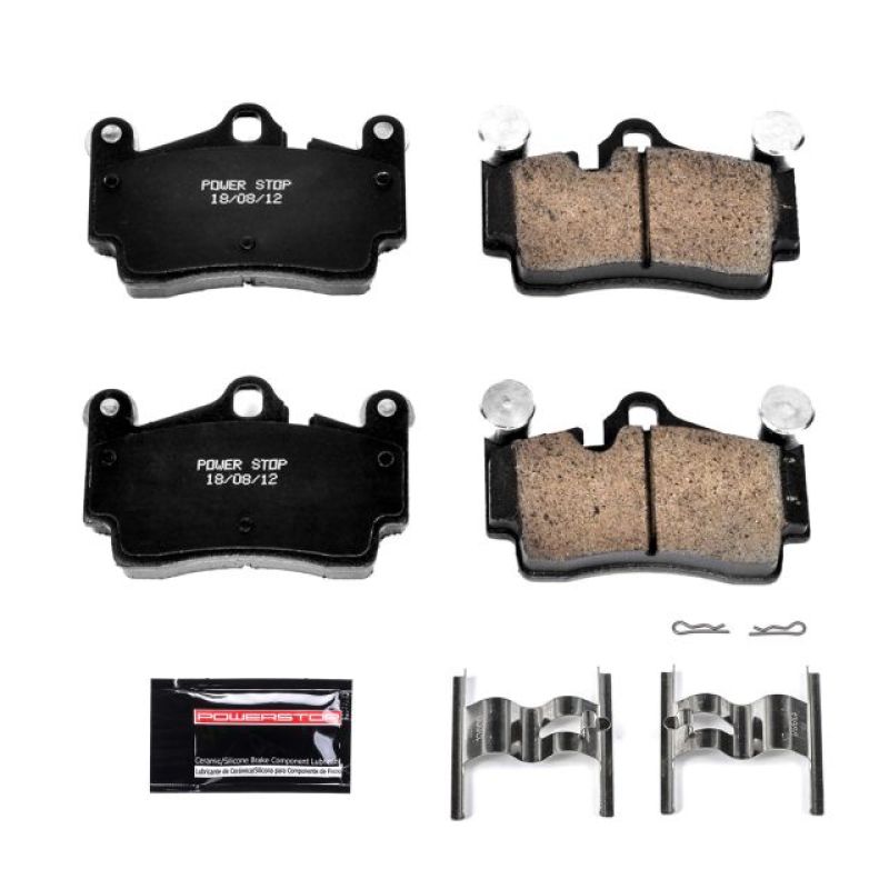 Power Stop 07-15 Audi Q7 Rear Z23 Evolution Sport Brake Pads w/Hardware-tuningsupply.com