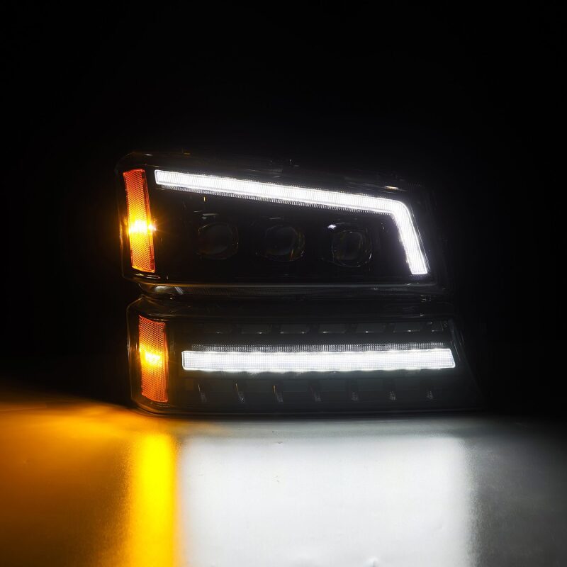 

AlphaRex 880254 - ARX880254 - AlphaRex 03-06 Chevy Silverado 1500/2500HD/3500HD/Avalanche Alpha-Black NOVA LED Proj Headlights - Shipped in Europe - Tuningsupply.com
