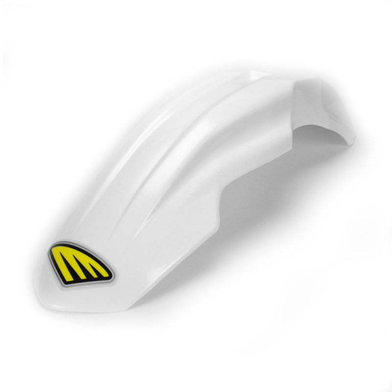 Cycra Factory Supermoto Front Fender - White-tuningsupply.com