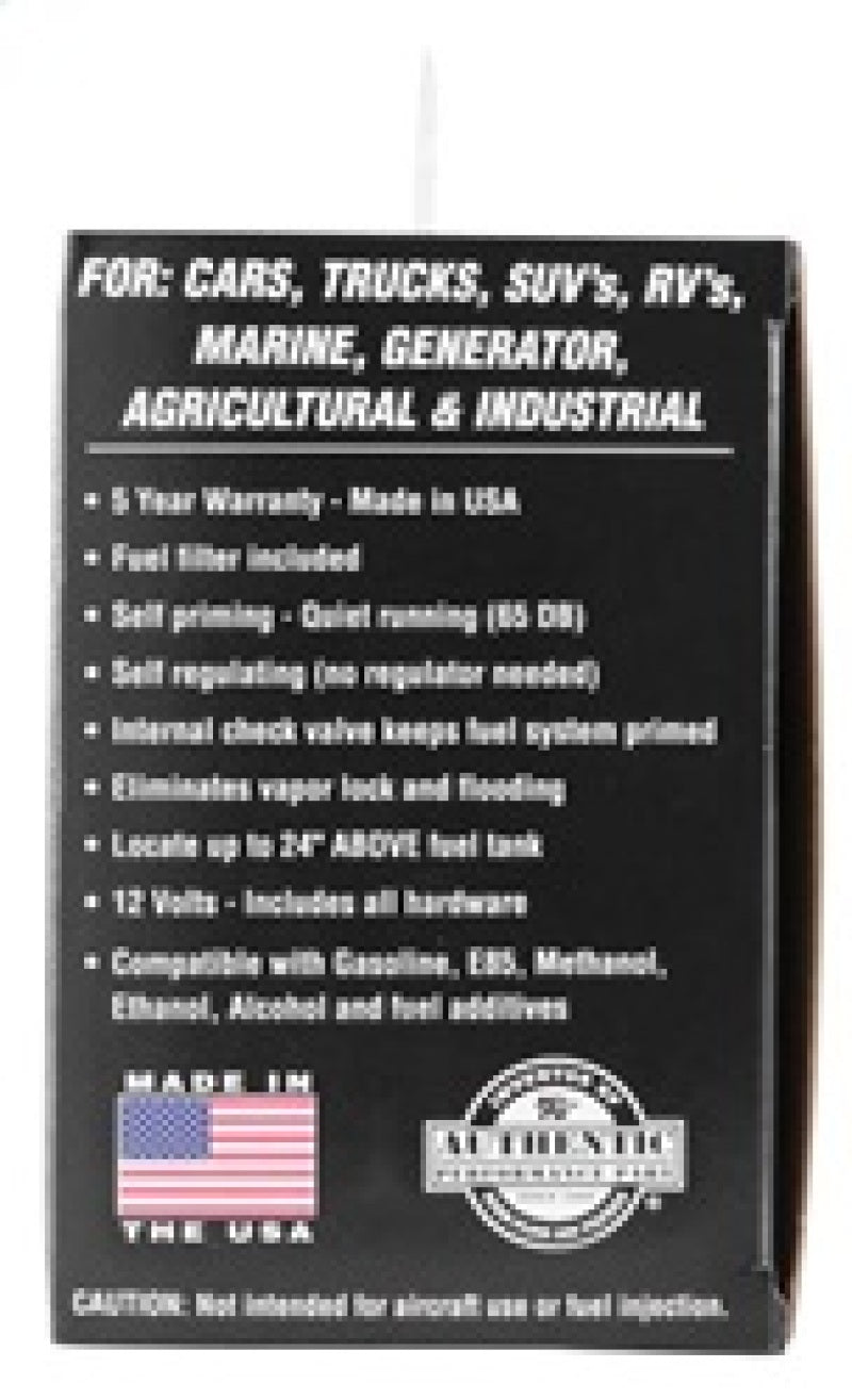 

K&N Engineering 81-0400 - KNN81-0400 - K&N Performance Electric Fuel Pump 1-2 PSI - Shipped in Europe - Tuningsupply.com
