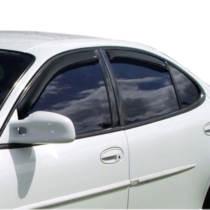 AVS 97-03 Pontiac Grand Prix Ventvisor In-Channel Front & Rear Window Deflectors 4pc - Smoke-tuningsupply.com