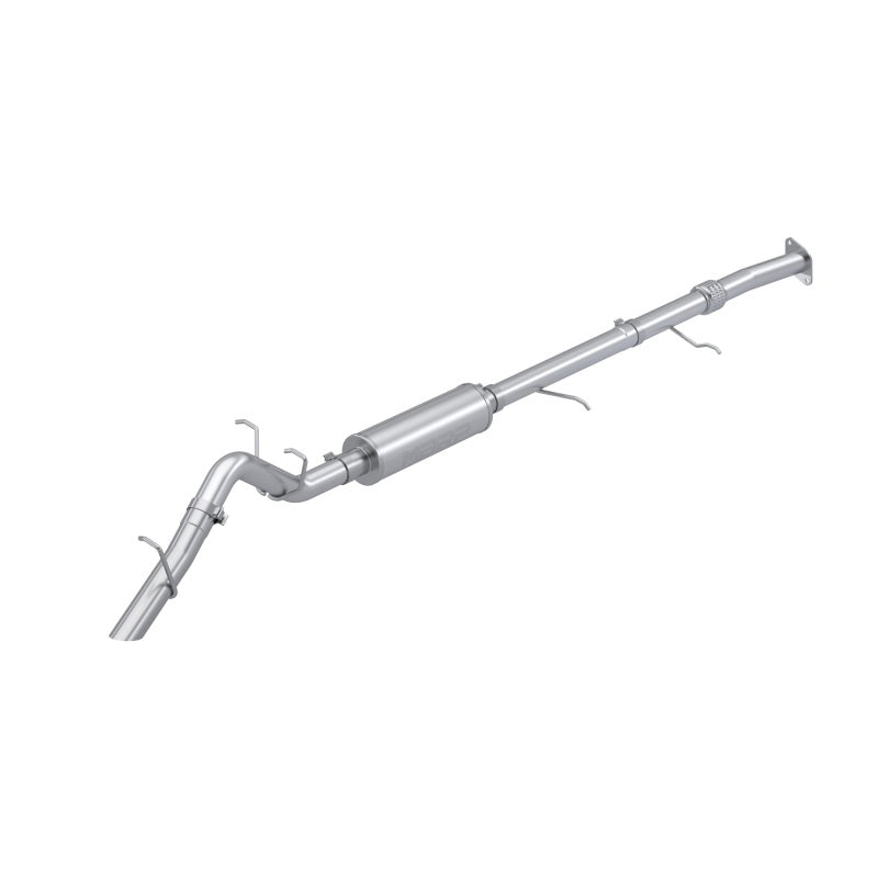 MBRP 2023 Chevy Colorado/GMC Canyon Stainless Steel 3in Cat-Back, Single High Clearance Rear Exit-tuningsupply.com