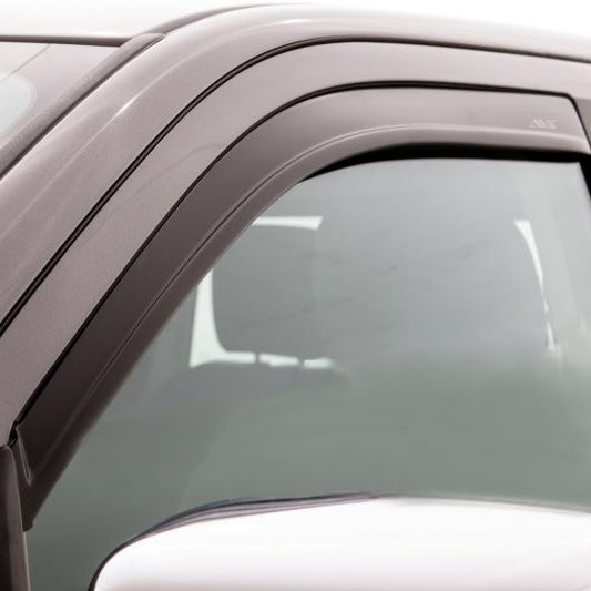 AVS 09-18 Dodge RAM 1500 Crew Cab Ventvisor In-Channel Window Deflectors 4pc - Matte Black-tuningsupply.com