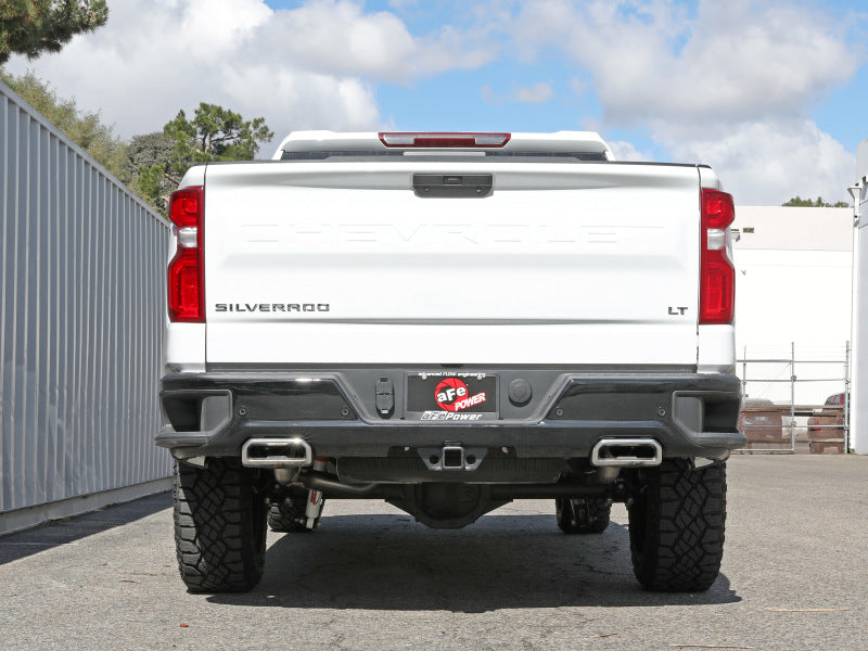 

aFe 49-34140 - AFE49-34140 - aFe Gemini XV 4in to Dual 3in 304 SS Cat-Back Exhaust w/ Cutout 19-21 GM Silverado/Sierra V8-6.2L - Shipped in Europe - Tuningsupply.com
