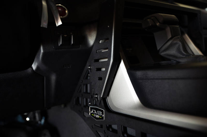 DV8 Offroad 22-23 Toyota Tundra Center Console Molle Panels/Device Mount-tuningsupply.com