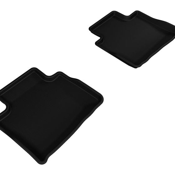 3D MAXpider 2014-2017 Chevrolet SS Kagu 2nd Row Floormats - Black-tuningsupply.com