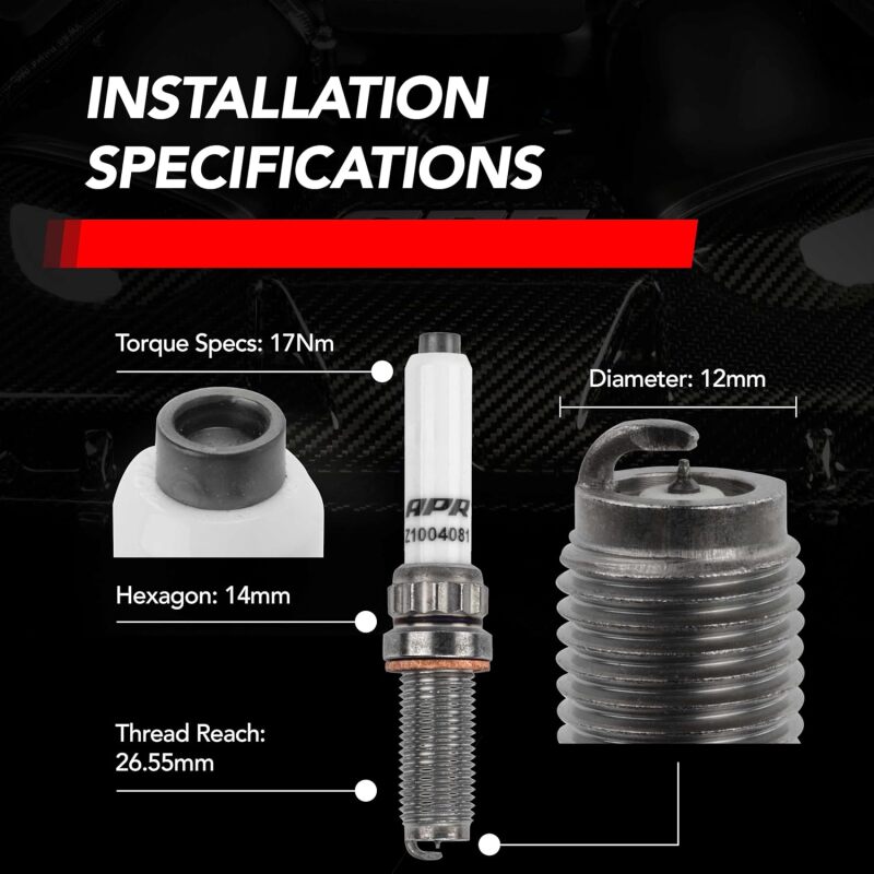 

APR Z1004081 - APRZ1004081 - APR EA825/EA839/9A2 Iridium Pro Spark Plug - Heat Range 10 - 12mm x 26.5mm x 14mm - SINGLE - Shipped in Europe - Tuningsupply.com
