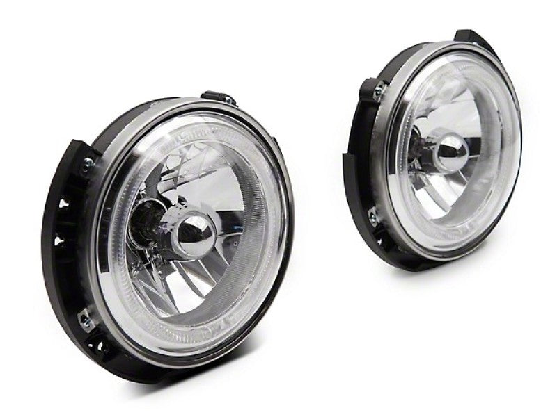 

Raxiom J121871 - RAXJ121871 - Raxiom 07-18 Jeep Wrangler JK LED Halo Headlights- Chrome Housing (Clear Lens) - Shipped in Europe - Tuningsupply.com
