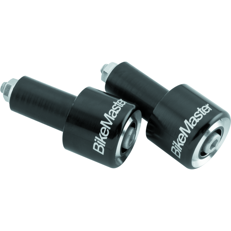 BikeMaster Anodized Aluminum Barend Pair - Black-tuningsupply.com