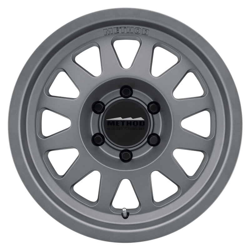 
  

Method Wheels  - MRWMR70478555800 - Method MR704 17x8.5 0mm Offset 5x5.5 108mm CB Matte Titanium Wheel - Shipped in Europe - Tuningsupply.com

