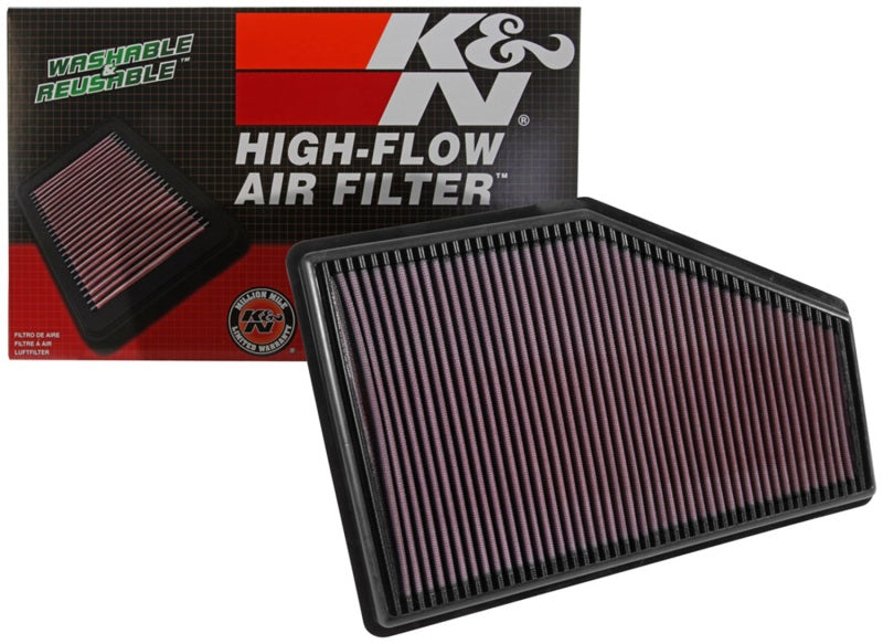 

K&N Engineering 33-5049 - KNN33-5049 - K&N 16-17 Chevrolet Malibu L4 1.5L F/I Replacement Air Filter - Shipped in Europe - Tuningsupply.com
