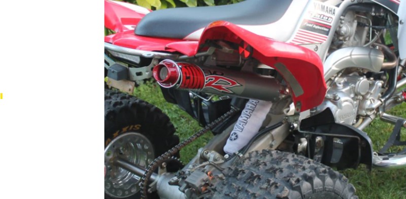 Big Gun 06-23 Yamaha RAPTOR 700 EVO R Series Slip On Exhaust-tuningsupply.com