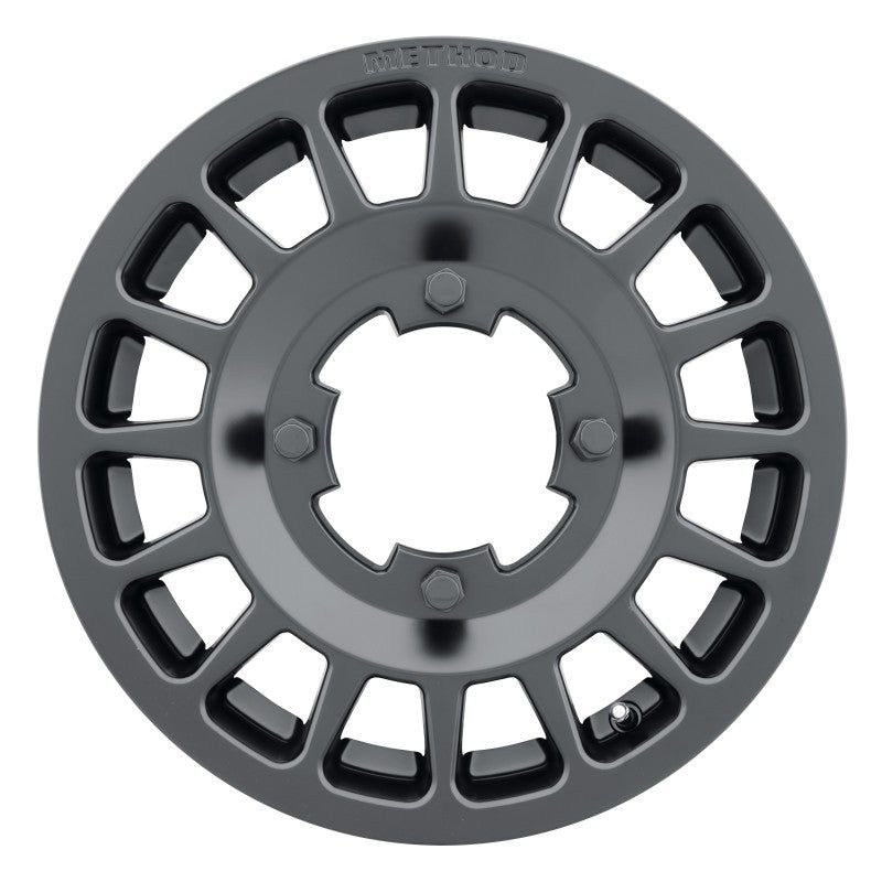 Method MR407 Bead Grip 15x6 / 5+1/51mm Offset / 4x136 / 100mm CB Matte Black Wheel-tuningsupply.com