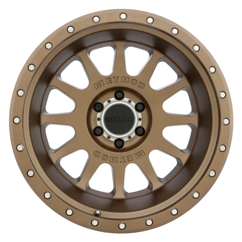 Method MR605 NV 20x12 -52mm Offset 6x5.5 106.25mm CB Method Bronze Wheel-tuningsupply.com