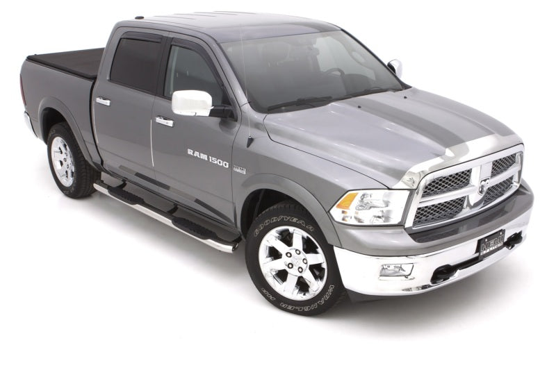 Lund 10-17 Dodge Ram 2500 Crew Cab 5in. Curved Oval SS Nerf Bars - Polished-tuningsupply.com