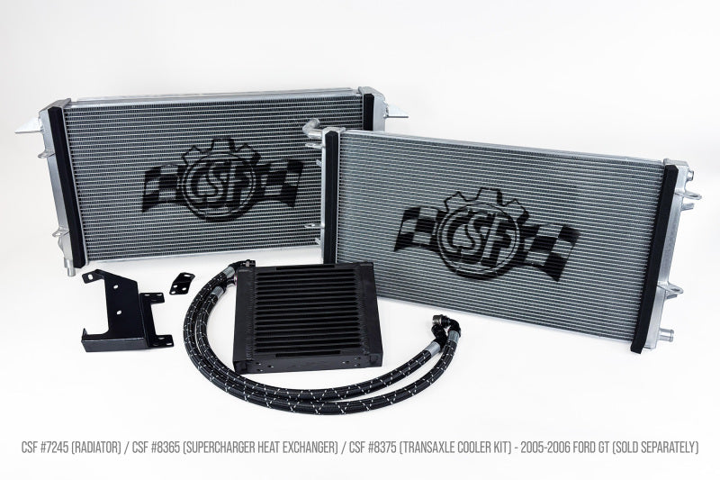 

CSF 8375 - CSF8375 - CSF 05-06 Ford GT High-Performance Transaxle Cooler Kit - Shipped in Europe - Tuningsupply.com
