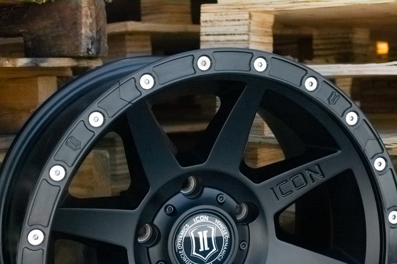 ICON 17in Compression/Alpha/Rebound Wheel Rock Ring Kit (20 Bolt)-tuningsupply.com