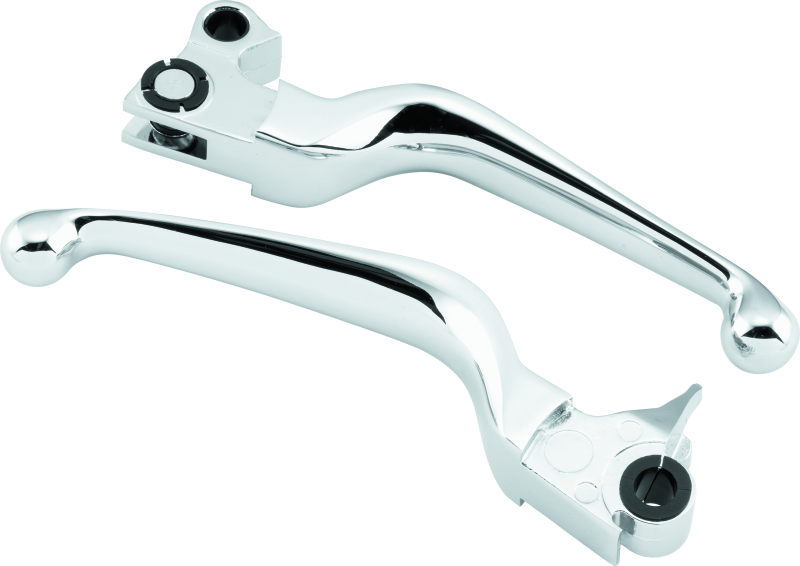 Bikers Choice 96-16 BigTwin 96-03 XL Chrome Lever Set Cable Clutch Only-tuningsupply.com