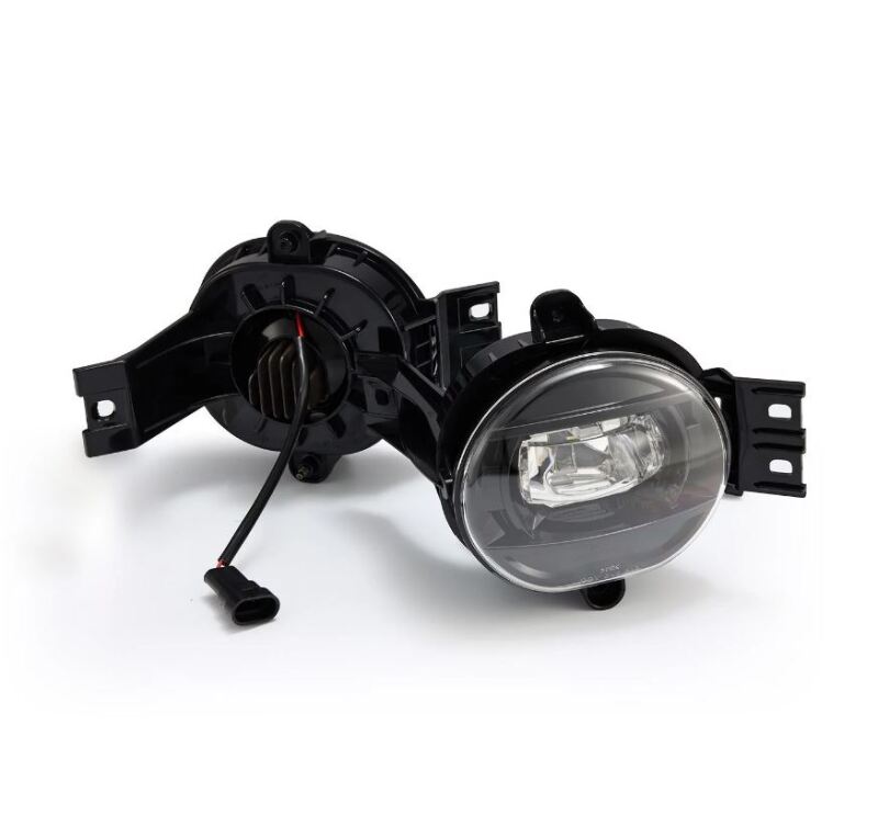 Alpharex 02-08 Dodge Ram 1500/03-09 Ram 2500/3500 DoubleTap Dual Color LED Proj Fog Lights - Wt/Ambr-tuningsupply.com