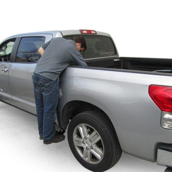 AMP Research 2007-2017 Toyota Tundra Crewmax BedStep2 - Black-tuningsupply.com