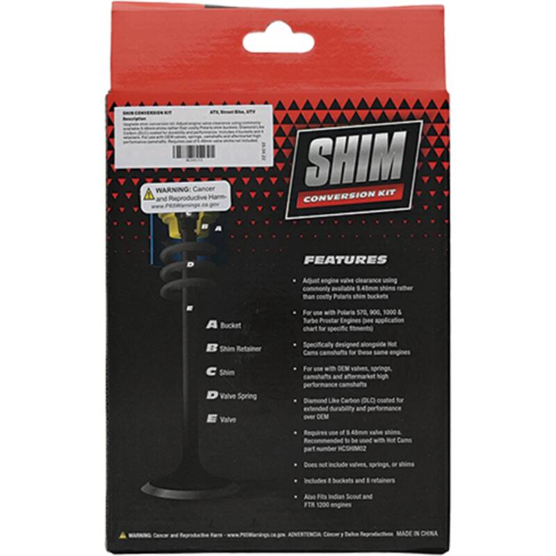 

Hot Cams HC00135 - HOCHC00135 - Hot Cams 14-16/2019 Ranger 900 Crew EPS Cam Chain Shim Conversion kit - Shipped in Europe - Tuningsupply.com
