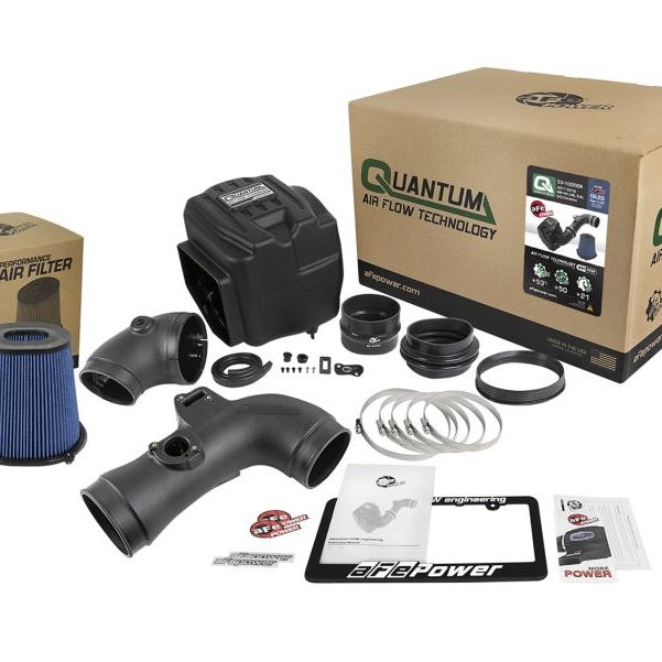 aFe Quantum Pro 5R Cold Air Intake System 11-16 GM/Chevy Duramax V8-6.6L LML - Oiled-tuningsupply.com