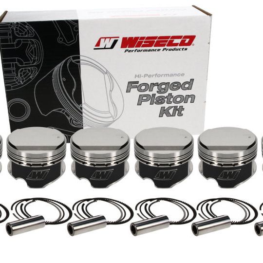 Wiseco Nissan Turbo Domed +14cc 1.181 X 87 Piston Kit-Piston Sets - Forged - 6cyl-Wiseco-WISK591M87AP-SMINKpower Performance Parts