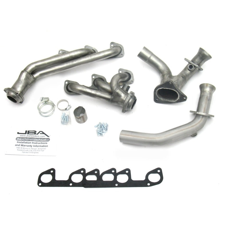 

JBA 1634S - JBA1634S - JBA 95-97 Ford Ranger 4.0L OHV 1-1/2in Primary Raw 409SS Cat4Ward Header - Shipped in Europe - Tuningsupply.com
