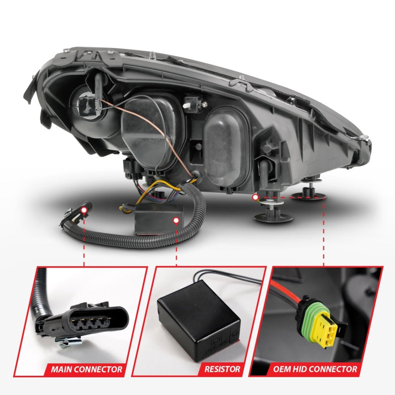 

ANZO 121571 - ANZ121571 - ANZO 05-13 Chevrolet Corvette Projector Headlights w/switchback & Sequential LED - Black Amber - Shipped in Europe - Tuningsupply.com
