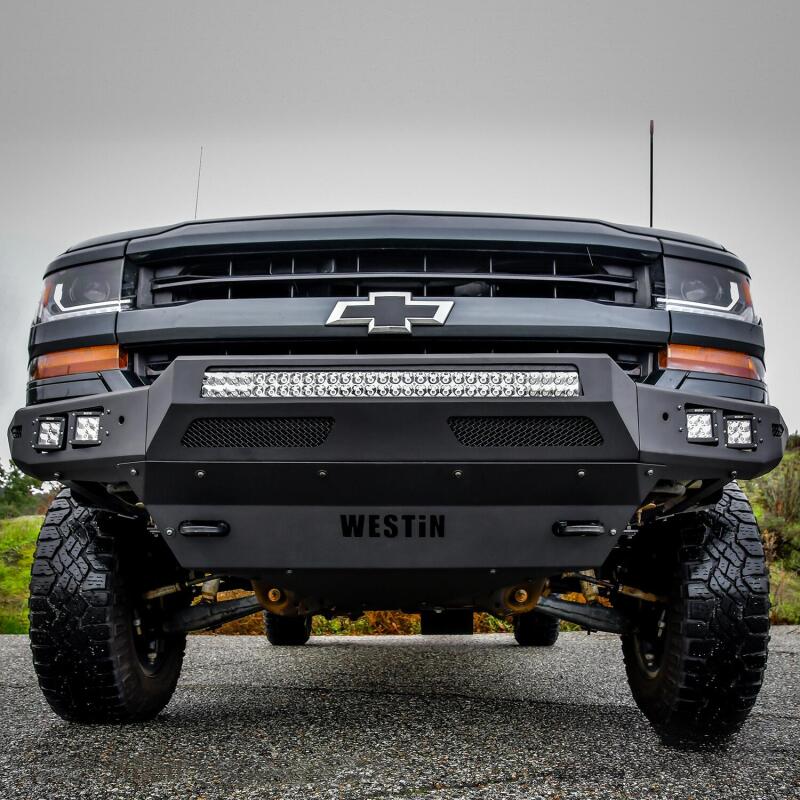 

Westin 58-41005 - WES58-41005 - Westin 16-19 Chevy/GMC  Silverado/Sierra 1500 Pro-Mod Front Bumper - Shipped in Europe - Tuningsupply.com
