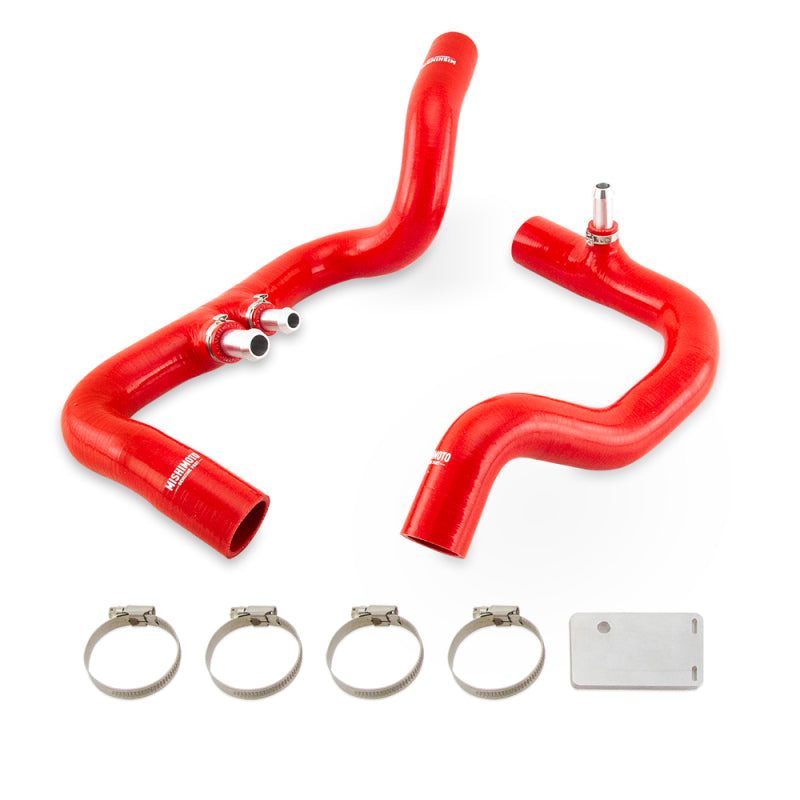 

Mishimoto MMHOSE-JLP-18ARD - MISMMHOSE-JLP-18ARD - Mishimoto 2018+ Jeep Wrangler JL / Gladiator JT 3.6L AT Red Silicone Radiator Coolant Hose Kit - Shipped in Europe - Tuningsupply.com
