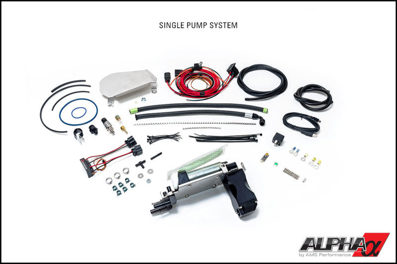 AMS Performance 2009+ Nissan GT-R R35 Omega Fuel System - Single Pump-tuningsupply.com