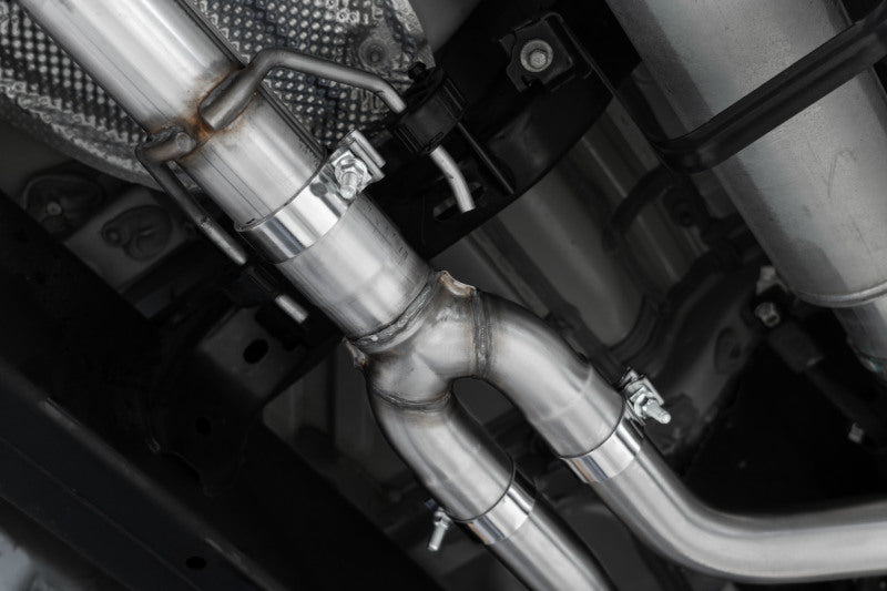 

MBRP PS5301AL - MBRPS5301AL - MBRP 2022 Toyota Tundra 3.5L Dual Cat-back 4in Single Side Exit Rolled Tip - Aluminized Steel - Shipped in Europe - Tuningsupply.com
