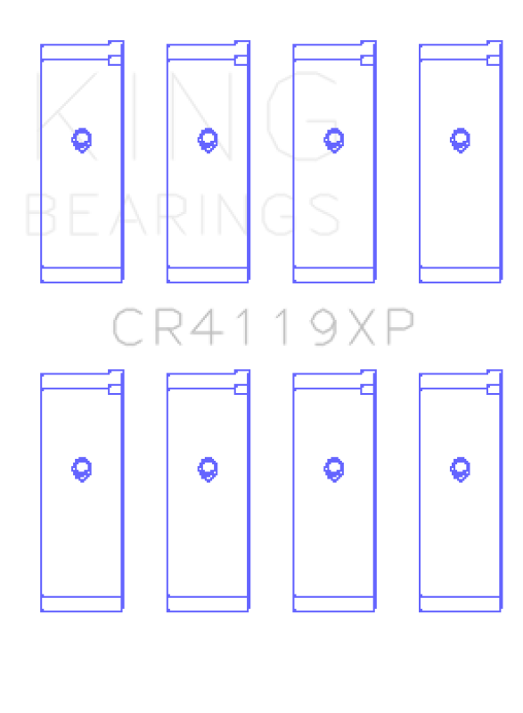 
  

King Engine Bearings GCR4119XP - KINGCR4119XP - King Mitsubishi 4G91/4G92/4G93 16V XP - Series Performance Rod Bearing Set - Size STD - Shipped in Europe - Tuningsupply.com

