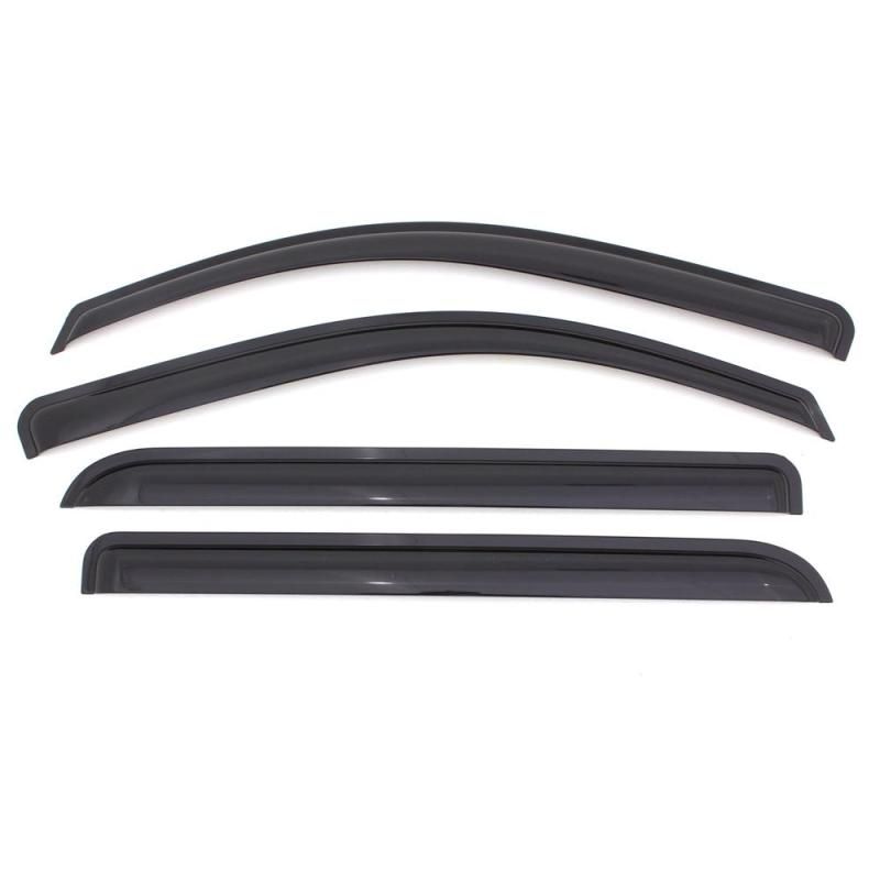 AVS 08-11 Ford Focus Ventvisor Outside Mount Window Deflectors 4pc - Smoke-tuningsupply.com