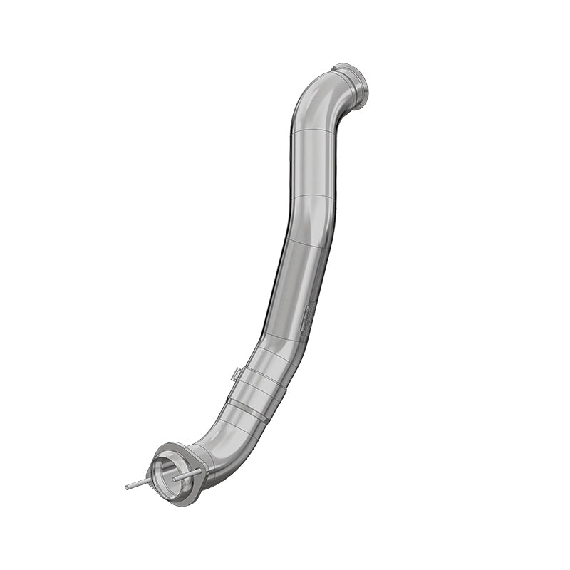 MBRP 08-10 Ford 6.4L Powerstroke 4in Turbo Down-Pipe Aluminized-tuningsupply.com