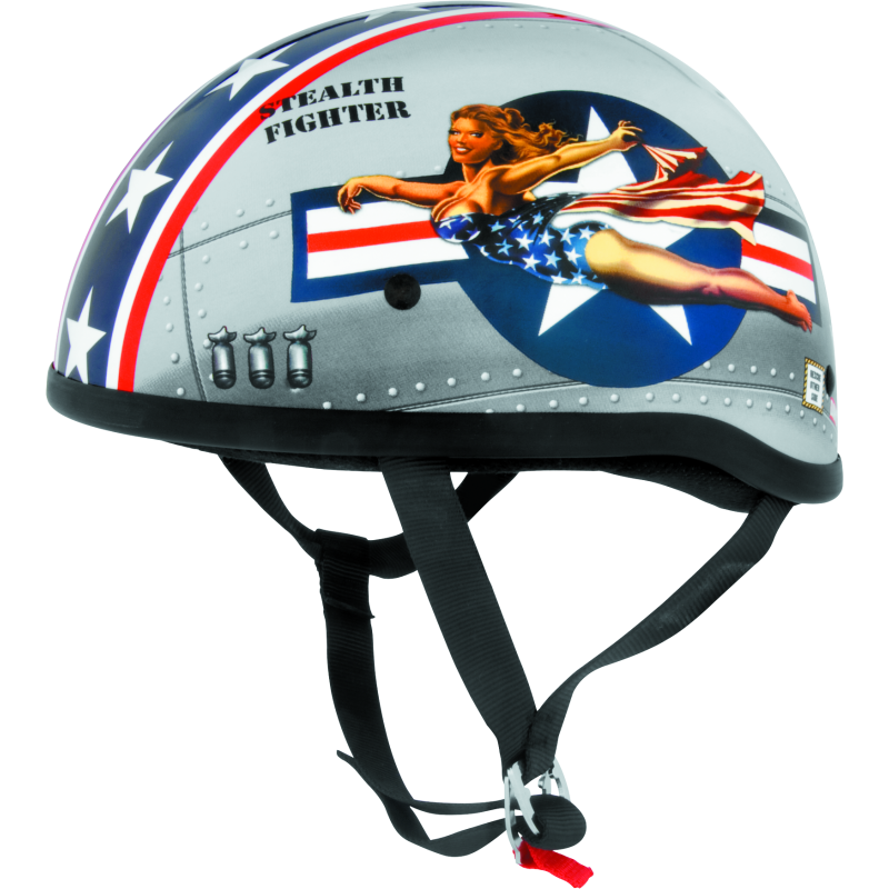 Skid Lids Bomber Pinup Original Helmet - Large