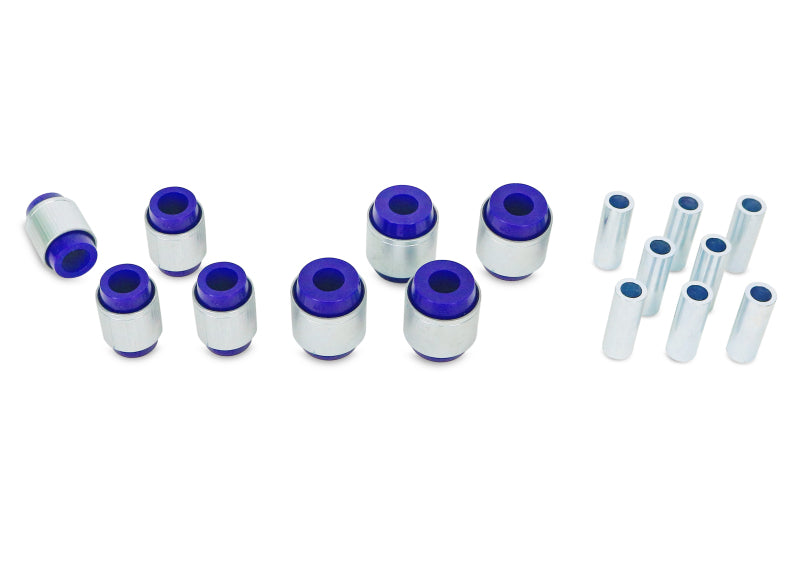 

Superpro SPF5756K - SPRSPF5756K - SuperPro 2009+ Dodge Ram 1500 Rear Upper & Lower Trailing Arm Bushing Set - Shipped in Europe - Tuningsupply.com
