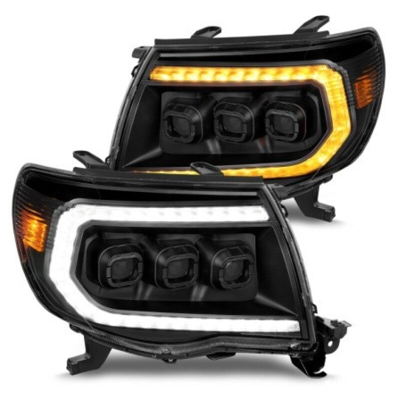 

ANZO 111640A - ANZ111640A - ANZO 05-11 Toyota Tacoma Full LED Projector Headlights White DRL/Init/SeqSig Black - Pair - Shipped in Europe - Tuningsupply.com
