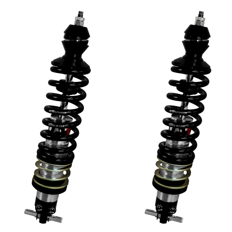 QA1 97-13 Chevy Corvette Front Pro-Coilover Shock Absorber - Double Adj. - 8in x 550lb/in - Aluminum-tuningsupply.com