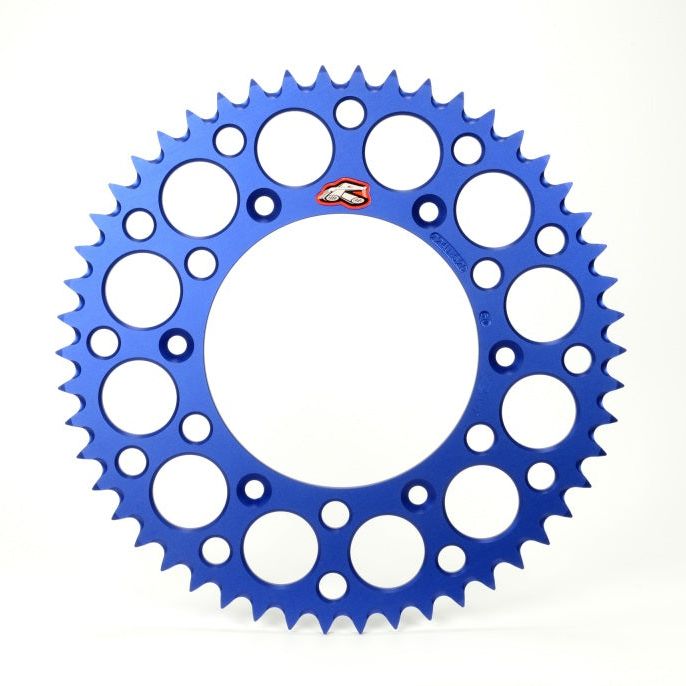 Renthal 2018 Husqvarna FE 250 Rear Grooved Sprocket - Blue 520-49P Teeth