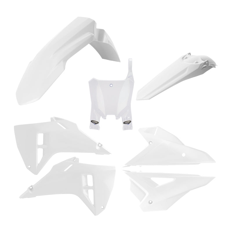 Cycra 2025 Honda CRF250/450R 5 Pc Replica Kit - White-tuningsupply.com