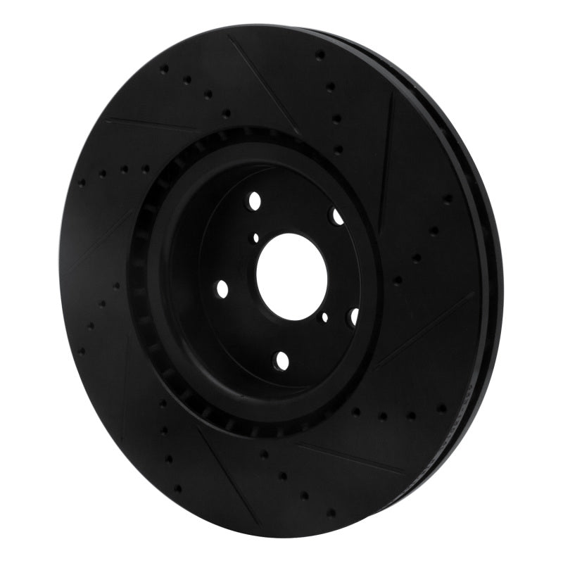 

R1 Concepts 633-13016L - RNC633-13016L - R1 05-17 Subaru WRX STI Front Left Drilled & Slotted Black Brake Rotor - Shipped in Europe - Tuningsupply.com
