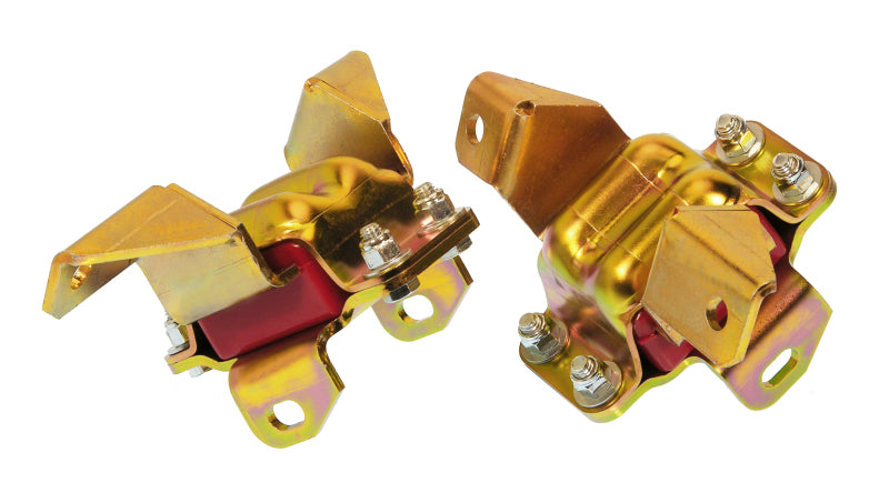 

Prothane 6-503 - PRO6-503 - Prothane 65-73 Ford Mustang V8 Motor Mounts - Red - Shipped in Europe - Tuningsupply.com
