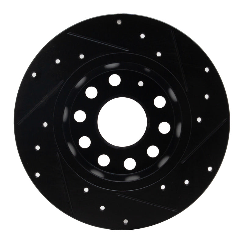 

R1 Concepts 633-74031L - RNC633-74031L - R1 05-25 Audi A3 (Mexico) Rear Left Drilled & Slotted Black Brake Rotor - Shipped in Europe - Tuningsupply.com
