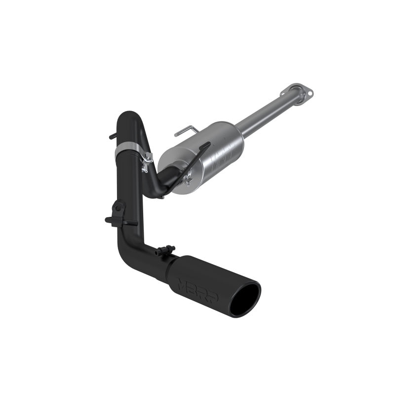 MBRP 09-14 Toyota Tacoma 4.0L EC/CC Cat-Back Single Exit AL - Black-tuningsupply.com