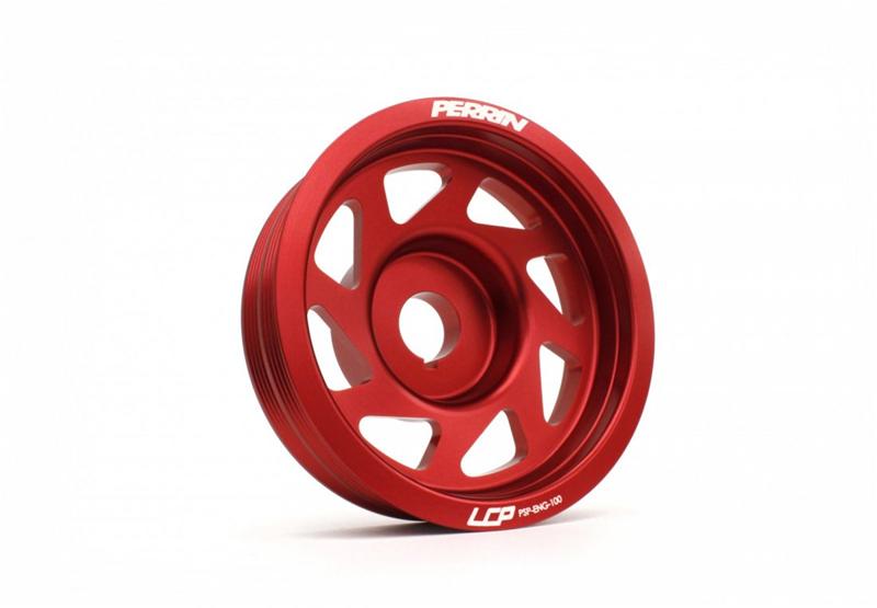 

Perrin Performance PSP-ENG-100RD - PERPSP-ENG-100RD - PERRIN 93-14 Subaru Impreza (Incl. 02-14 WRX) / 04-21 STI Lightened Crank Pulley - Red - Shipped in Europe - Tuningsupply.com
