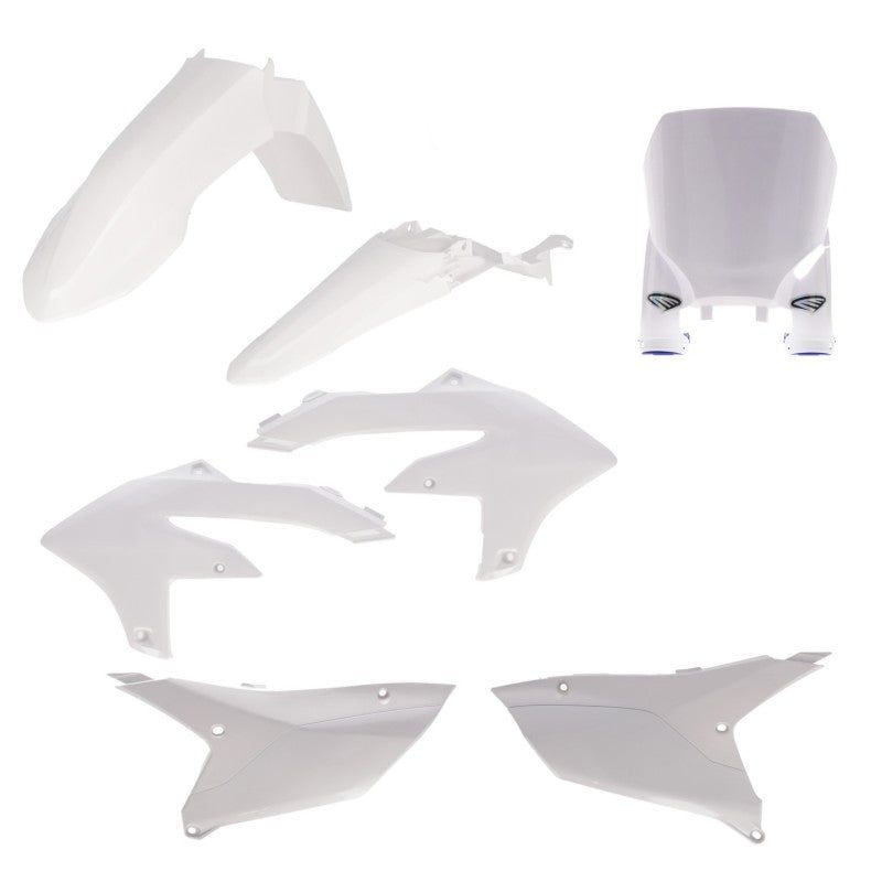 Cycra 23+ Yamaha YZ250F-450F/FX 5 PC. Replica Body Kit - White-tuningsupply.com