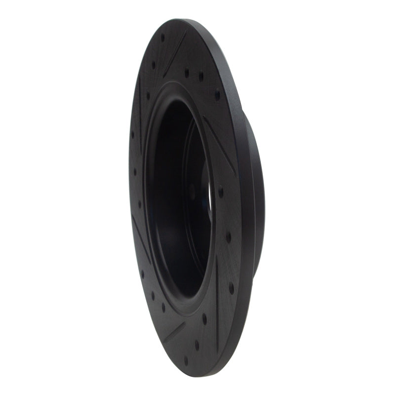

R1 Concepts 633-59059R - RNC633-59059R - R1 2016-2025 Honda Civic Hatchback Rear Right Drilled & Slotted Black Brake Rotor - Shipped in Europe - Tuningsupply.com
